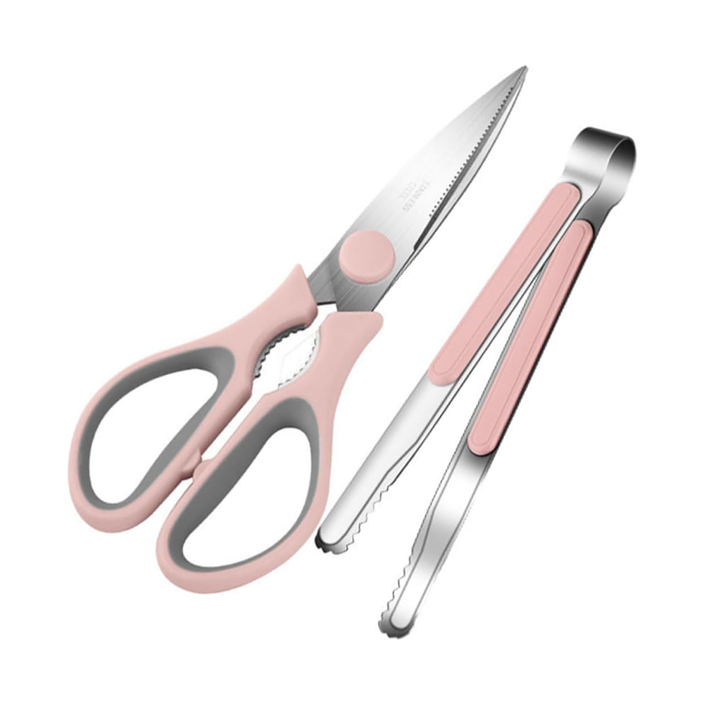 Forbici da Cucina Multifunzionali con Pinza Inclusa
