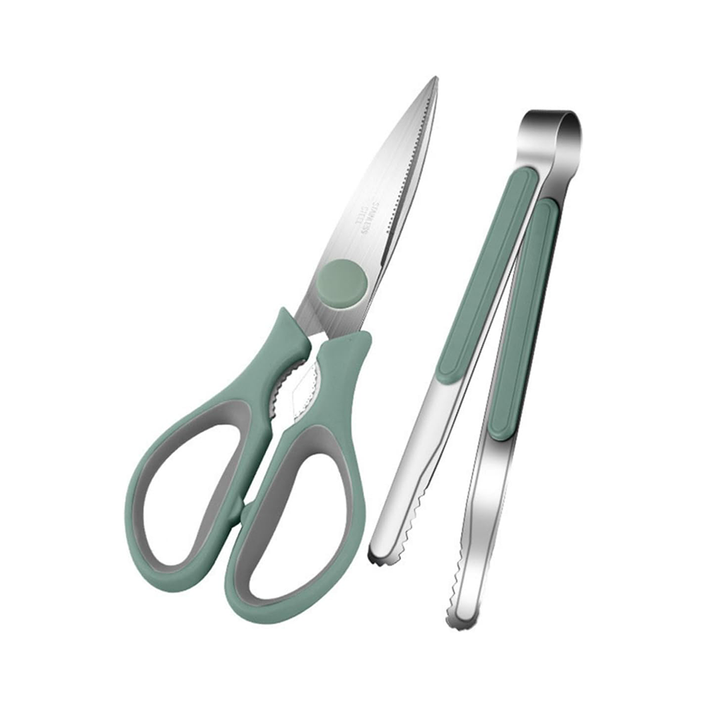Forbici da Cucina Multifunzionali con Pinza Inclusa
