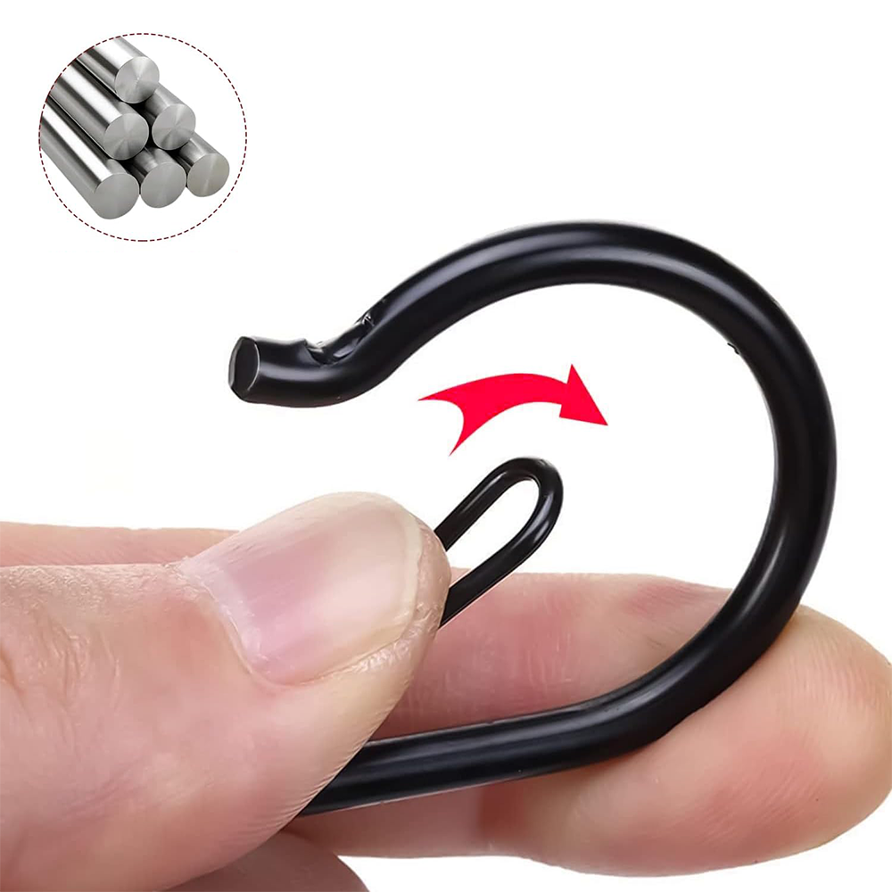 Ganci a Forma di S in Metallo con Fibbia di Sicurezza
