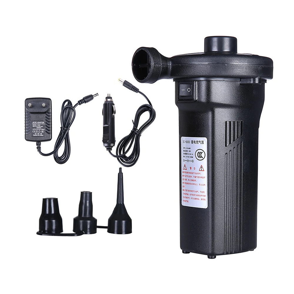 Pompa Aria Elettrica Ricaricabile 4500mAh – Gonfiatore e Sgonfiatore Portatile