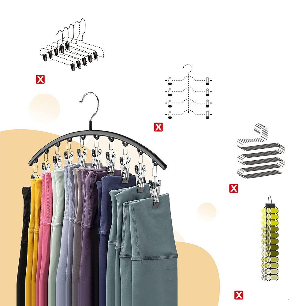 Gruccia Organizer Multiuso con Clip