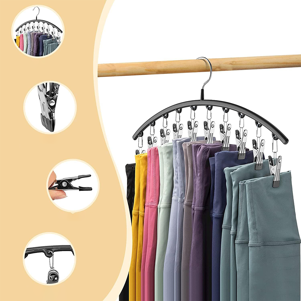Gruccia Organizer Multiuso con Clip