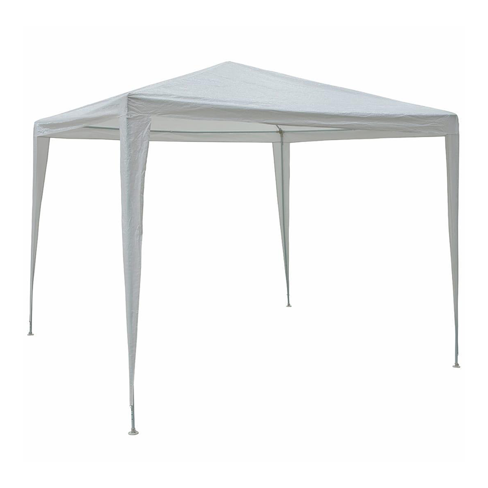 Gazebo 3x3 Metri con Montaggio Rapido, Copertura e Struttura in Ferro per Giardino