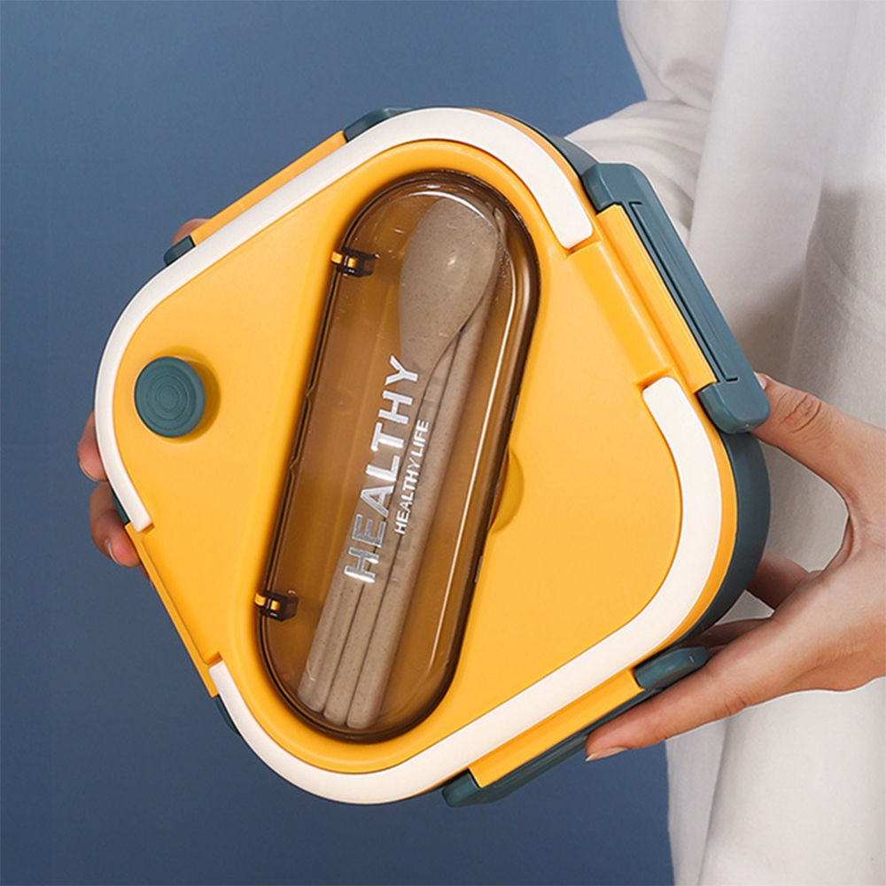Lunchbox Bento Multi-Scomparto con Cucchiaio e Bacchette