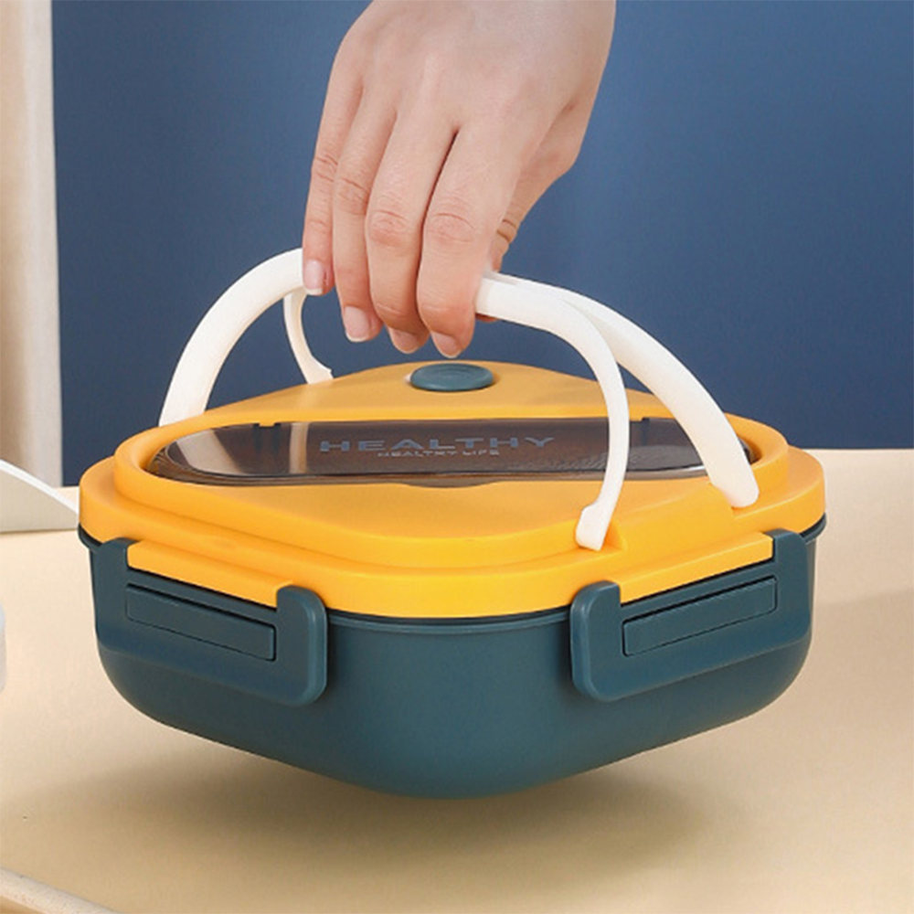 Lunchbox Bento Multi-Scomparto con Cucchiaio e Bacchette