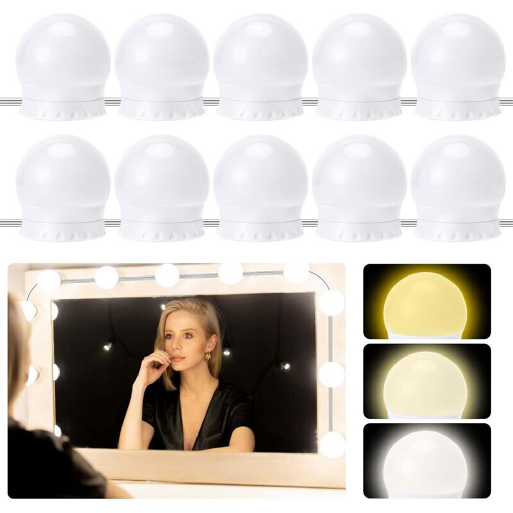 Luci LED Hollywood per Specchio Trucco