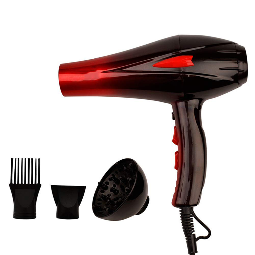 Asciugacapelli Professionale 4000W con Diffusore e Concentratore
