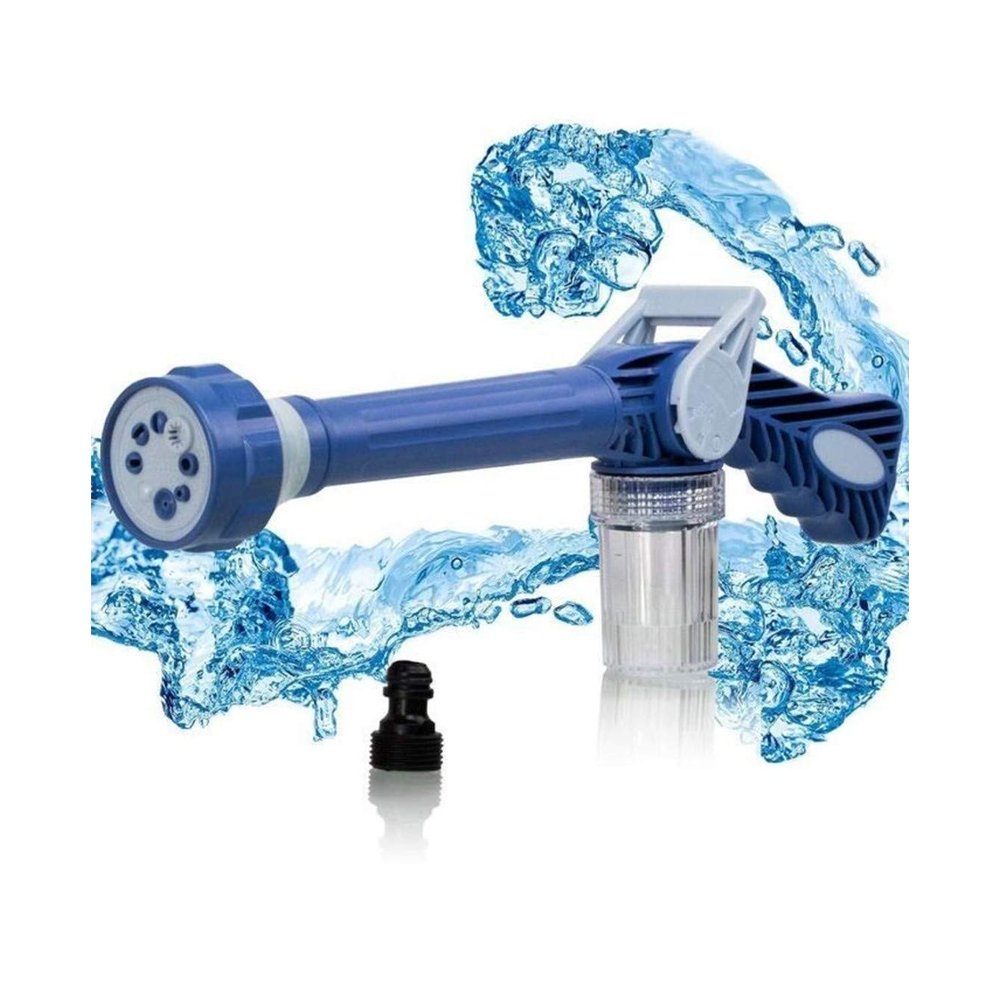 Irrigatore a Getto Multifunzione 8 in 1 – Pulizia Auto, Casa e Giardino