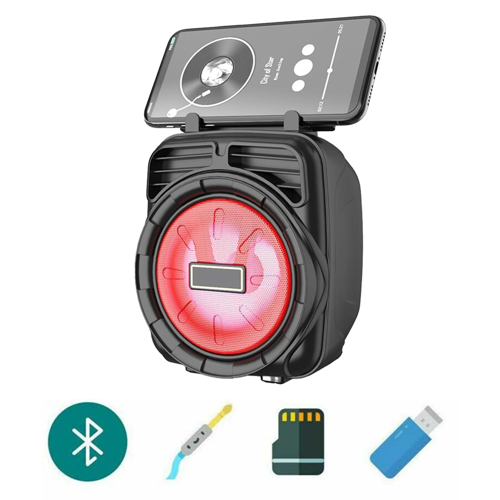 Cassa Bluetooth Portatile Mini Speaker 8W Ricaricabile