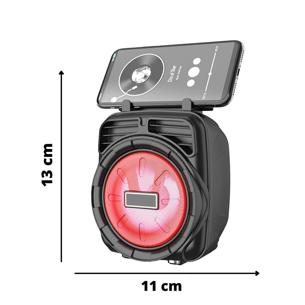 Cassa Bluetooth Portatile Mini Speaker 8W Ricaricabile