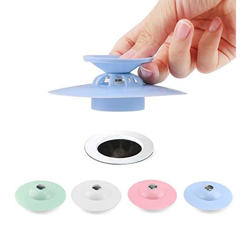 Kit 4 Tappi in Silicone Anti-Intasamento Multifunzione