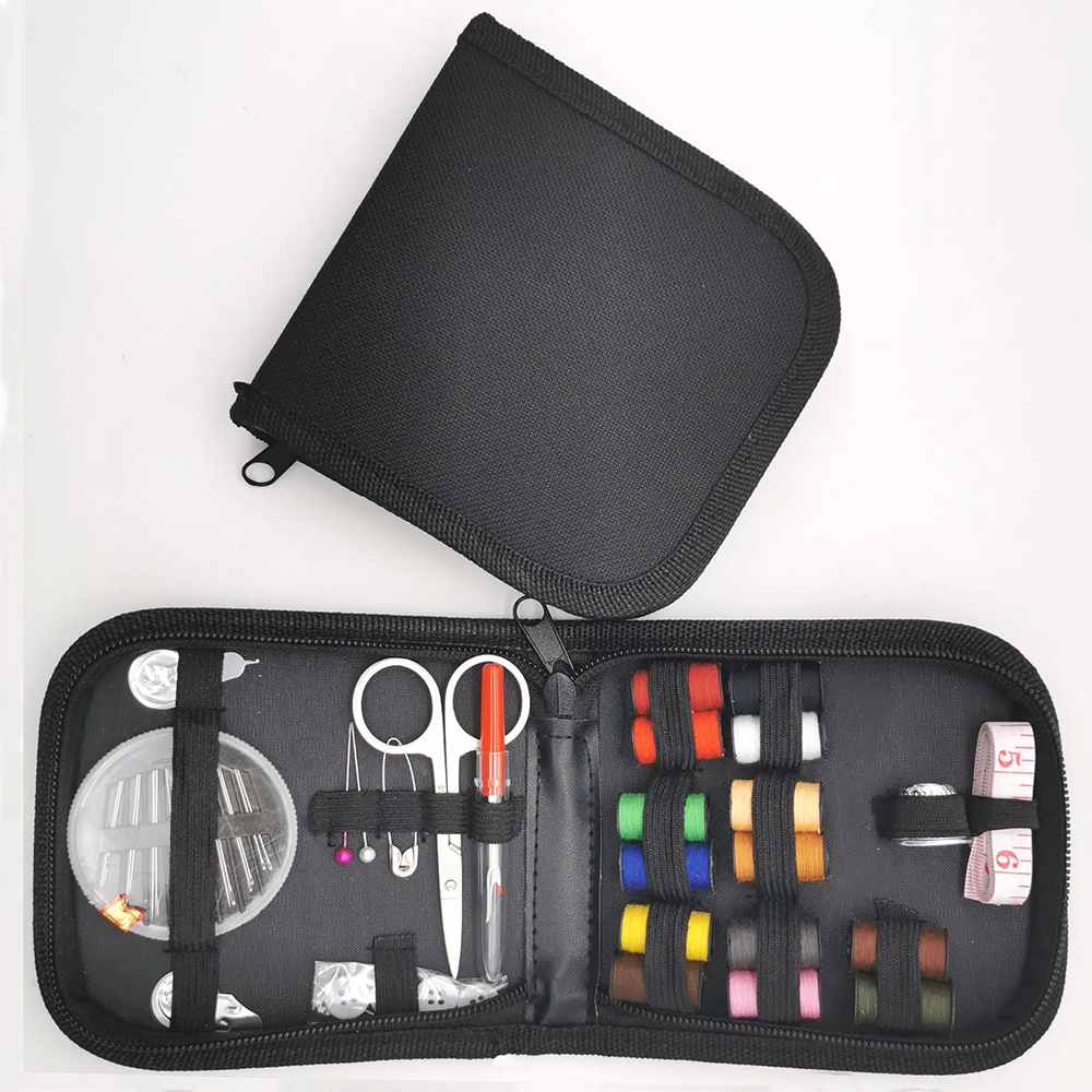 Kit da Cucito Tascabile 68 Pezzi con Custodia