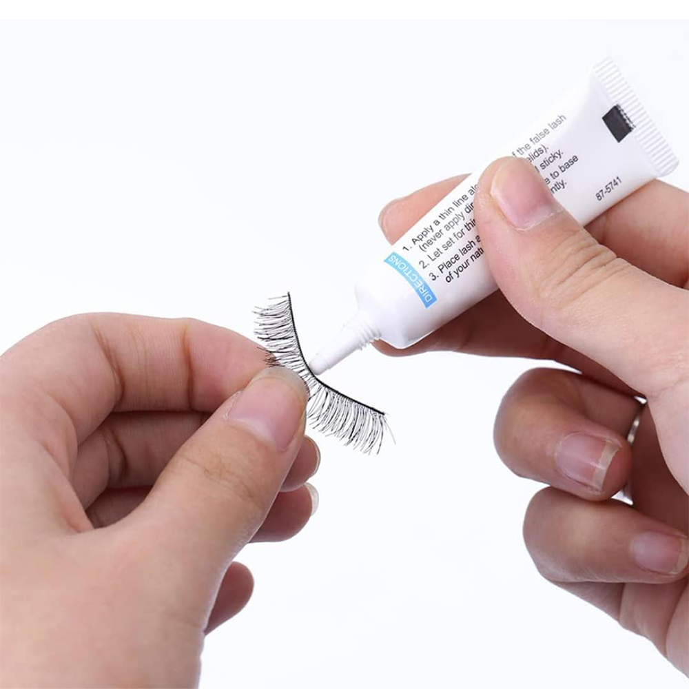 Colla Professionale Extra Strong per Ciglia Finte Waterproof Clear White