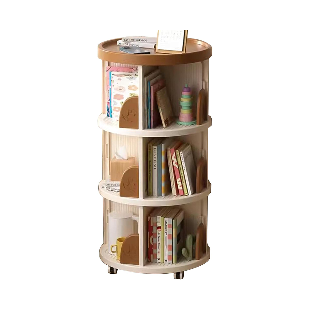 Libreria Angolare Mobile Salvaspazio Rotante