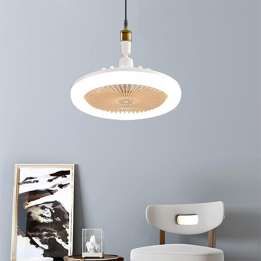 Ventilatore da Soffitto LED con Luce Regolabile e Telecomando