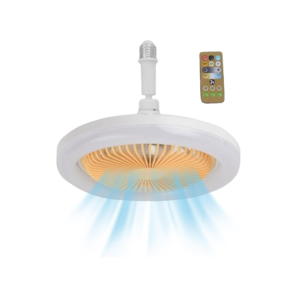 Ventilatore da Soffitto LED con Luce Regolabile e Telecomando
