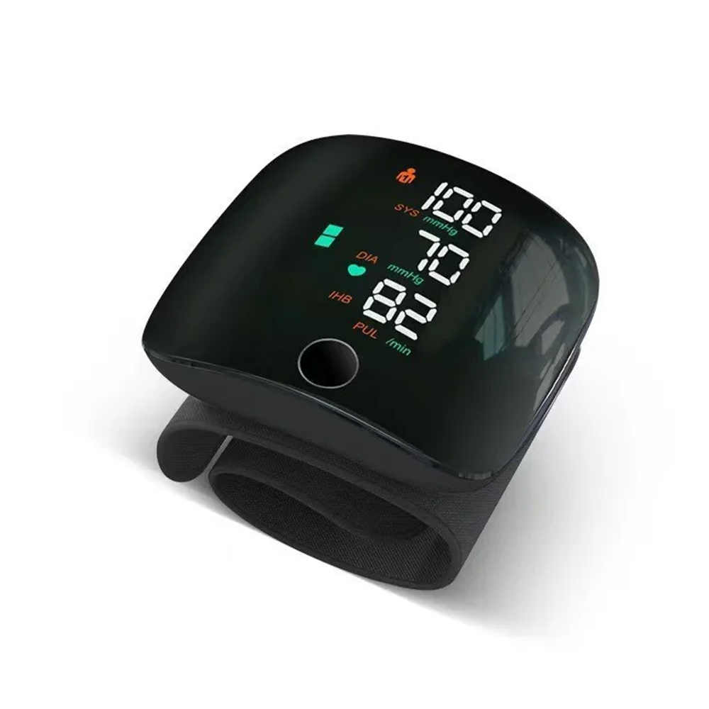 Misuratore di Pressione da Polso LED Touch con Voce Italiana