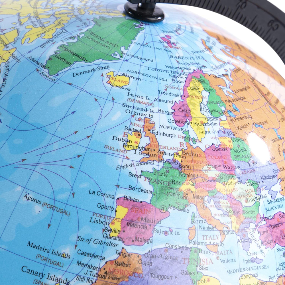 Mappamondo Globo Rotante Educativo