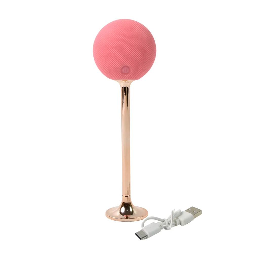 Massaggiatore Viso Vibrante USB Ricaricabile per Pelle Radiosa e Tonica
