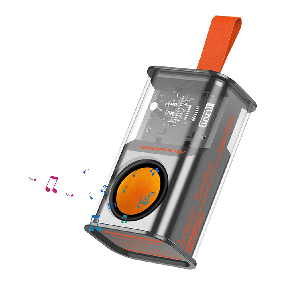 Altoparlante Wireless Bluetooth 5.3 con Bassi Potenti e Luci LED