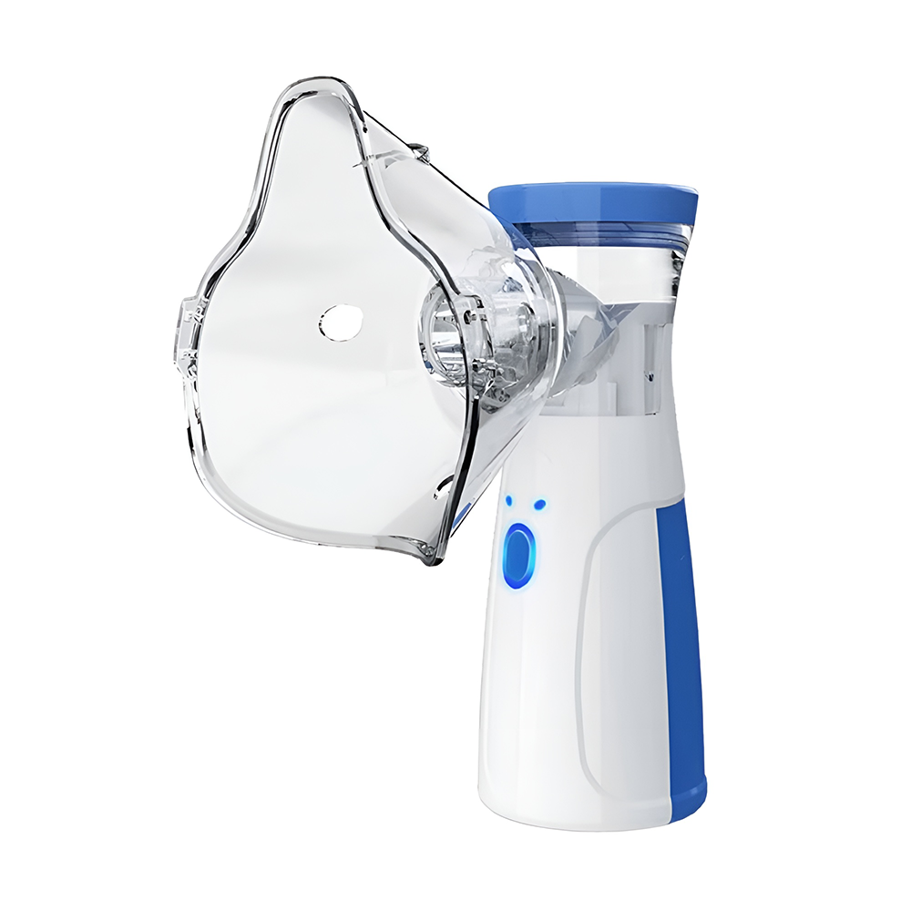 Kit Sanitario 3 in 1 Saturimetro, Misuratore Pressione e Nebulizzatore Portatile
