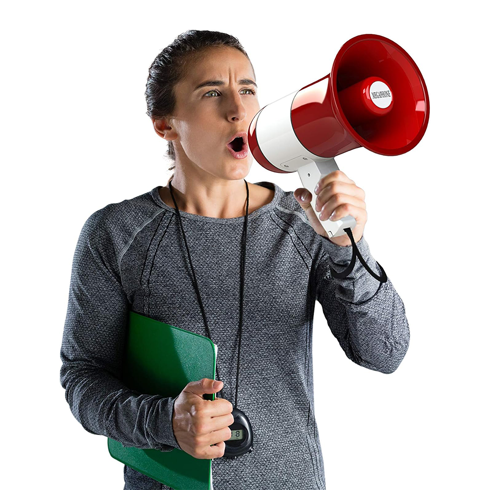 Megafono Portatile Professionale Amplificatore Audio per Eventi