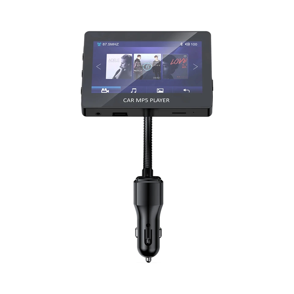 Monitor Auto Bluetooth 4.3” con Speaker e Trasmettitore FM