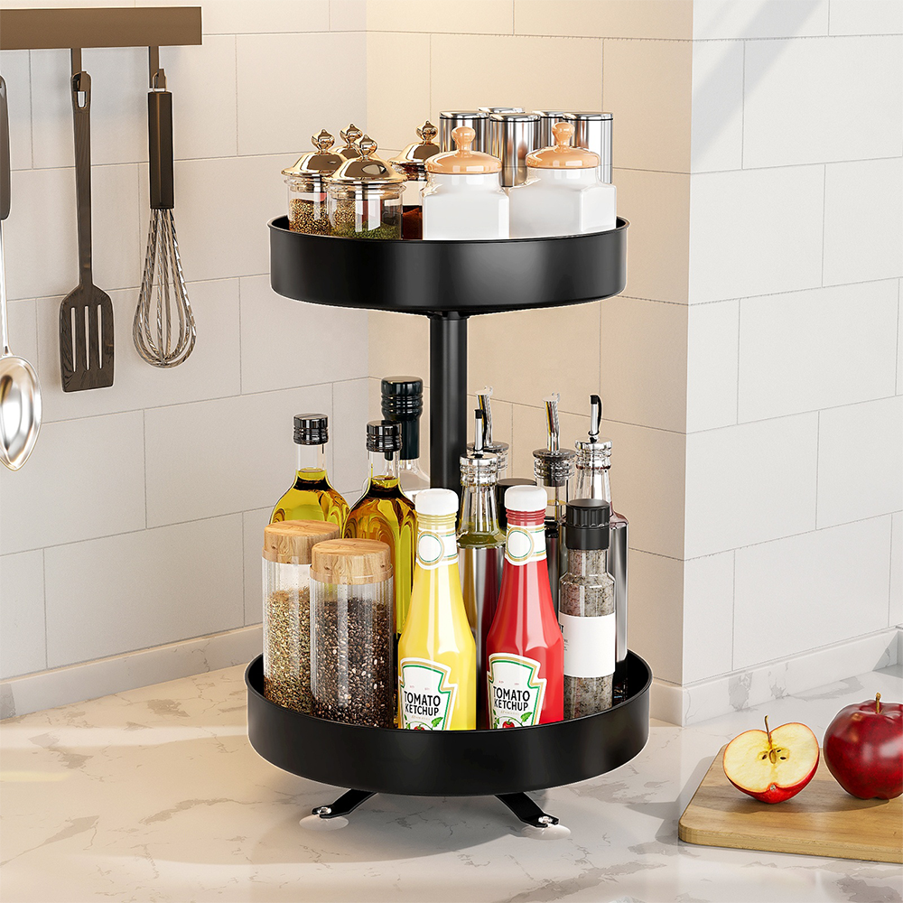 Organizer Rotante Cucina 2 Livelli