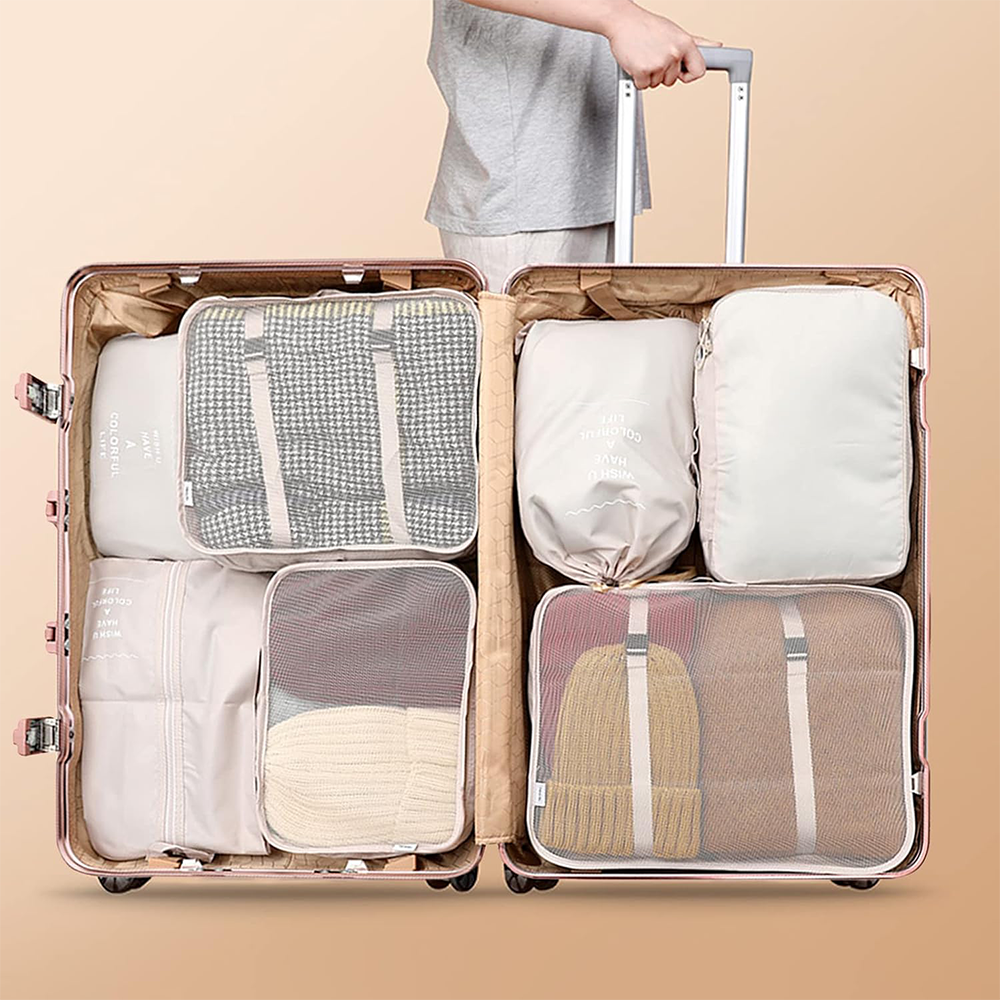 Organizer Valigia 7 in 1 da Viaggio - Borse Impermeabili e Pieghevoli
