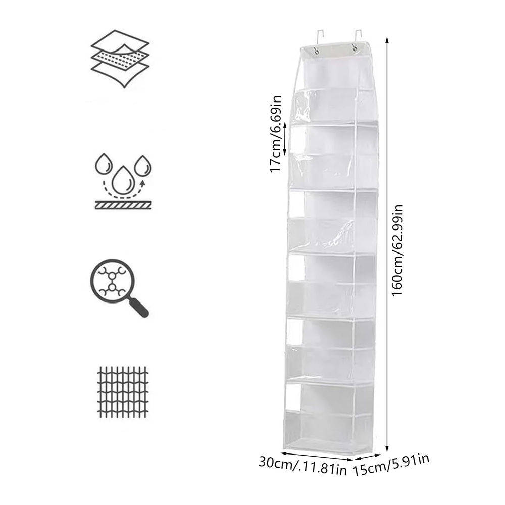 Organizzatore Verticale Salvaspazio (6 Ripiani)