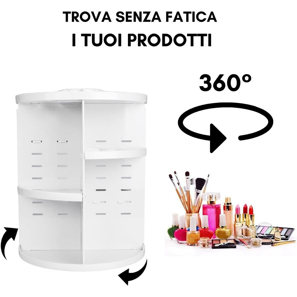Organizer Cosmetici Girevole