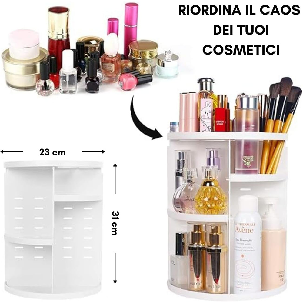 Organizer Cosmetici Girevole