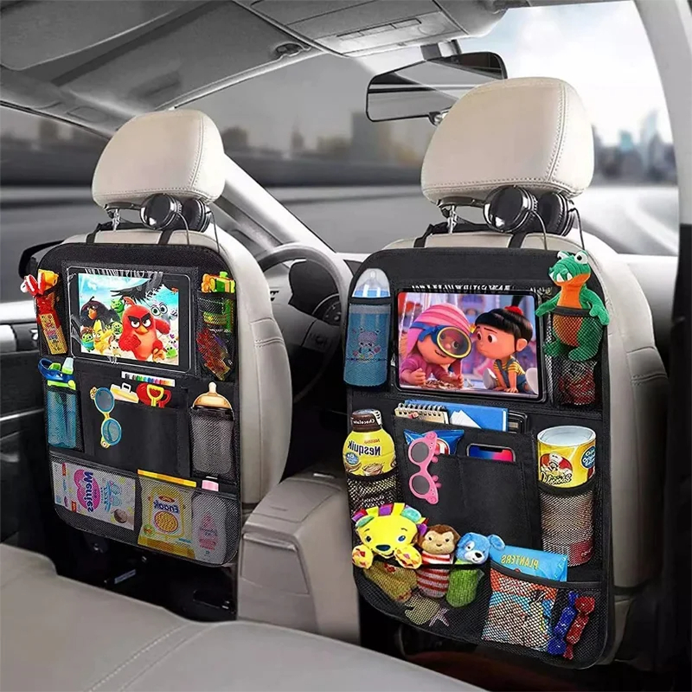 Organizer da Sedile Posteriore per Auto con Tasche Portaoggetti