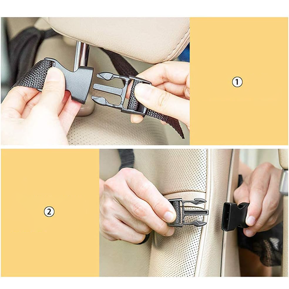Organizer da Sedile Posteriore per Auto con Tasche Portaoggetti