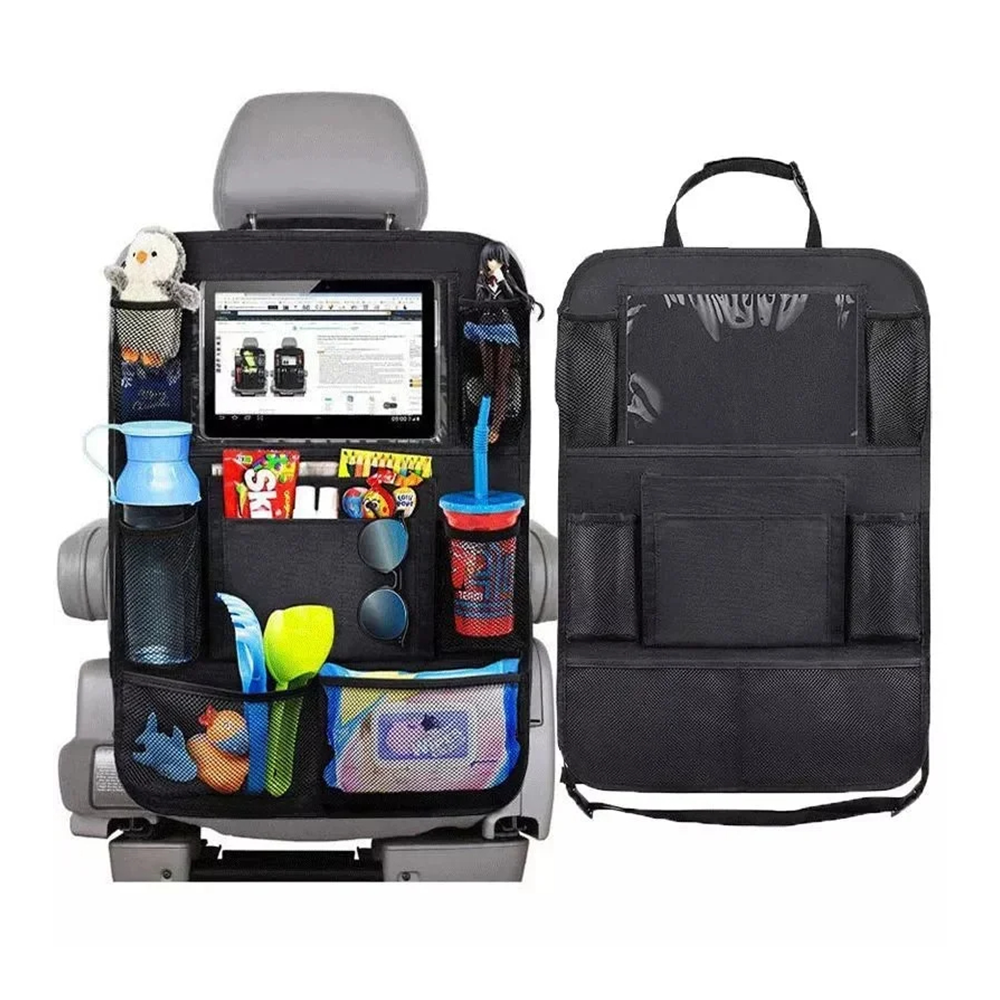 Organizer da Sedile Posteriore per Auto con Tasche Portaoggetti