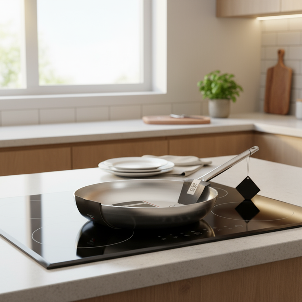 Padella in Acciaio Inox da 34 cm