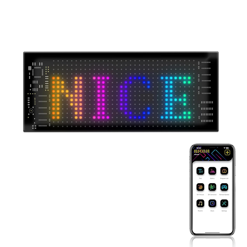Pannello LED Flessibile RGB Programmabile con Controllo Bluetooth Multiuso