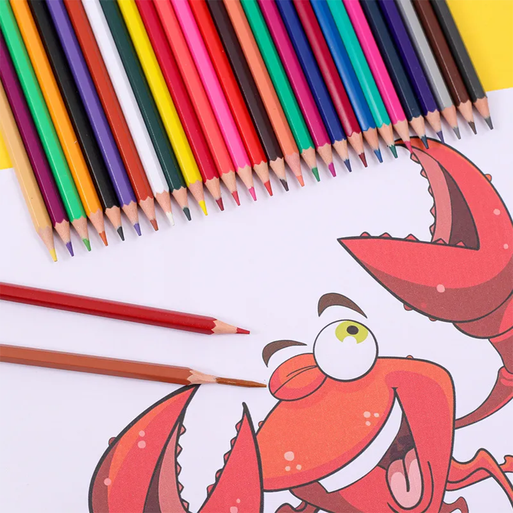 Pastelli Acquerellabili 48 Pezzi Cancellabili con Mina Morbida