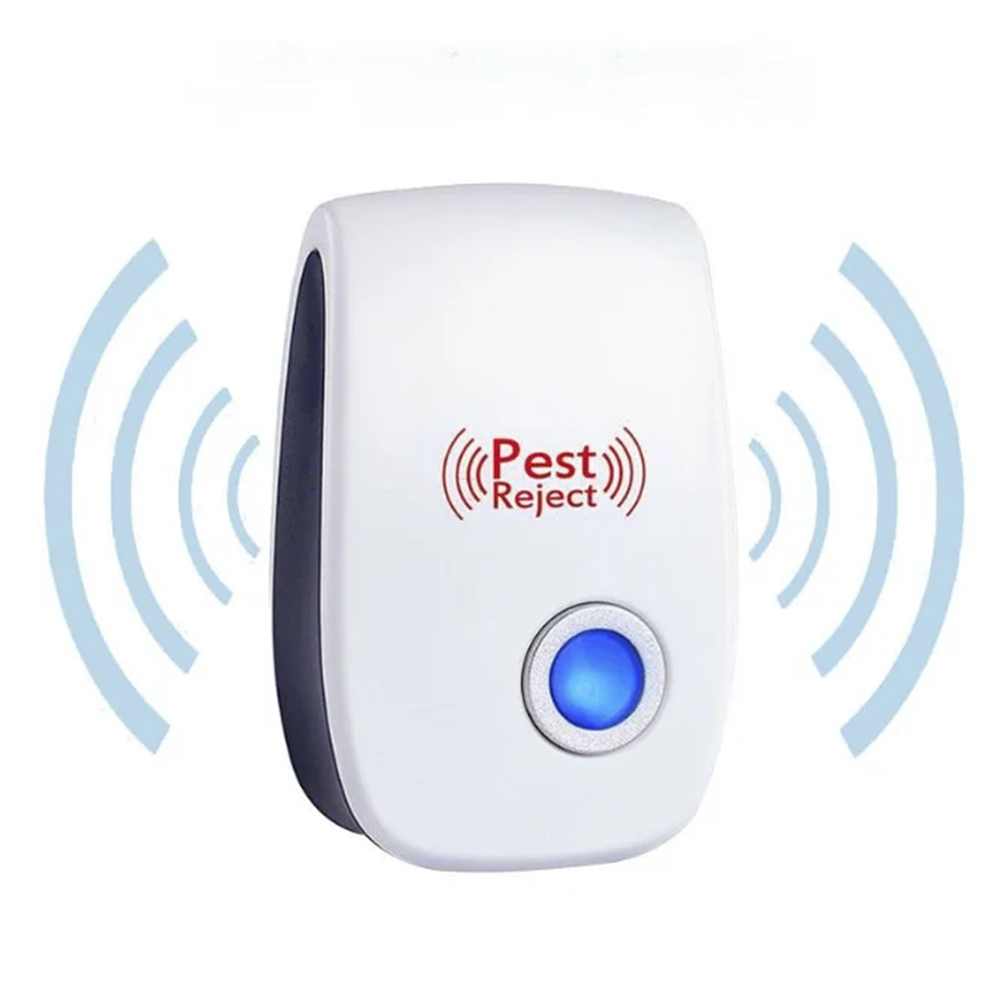 Dispositivo Ultrasuoni Antiparassiti – Repellente Elettronico Plug & Play per Insetti e Roditori
