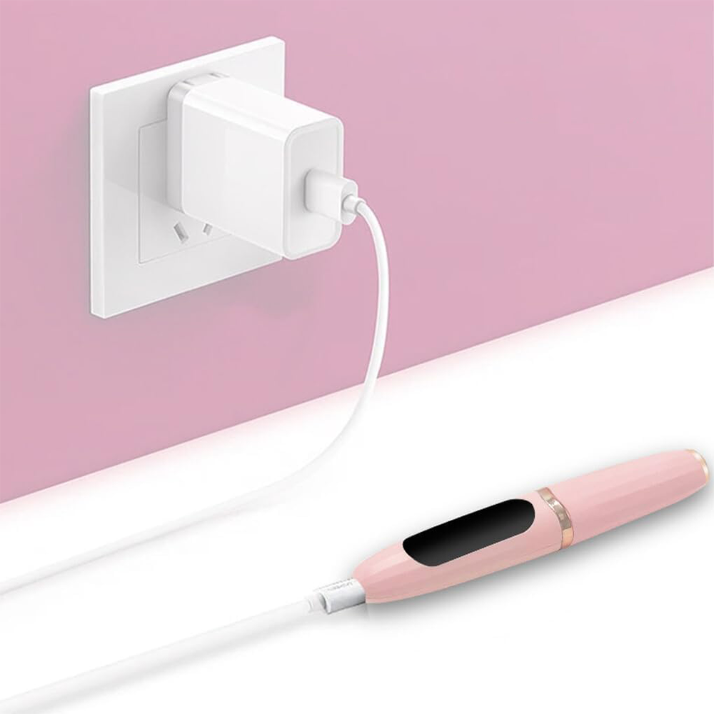 Piegaciglia Elettrico Ricaricabile USB con 3 Temperature Regolabili