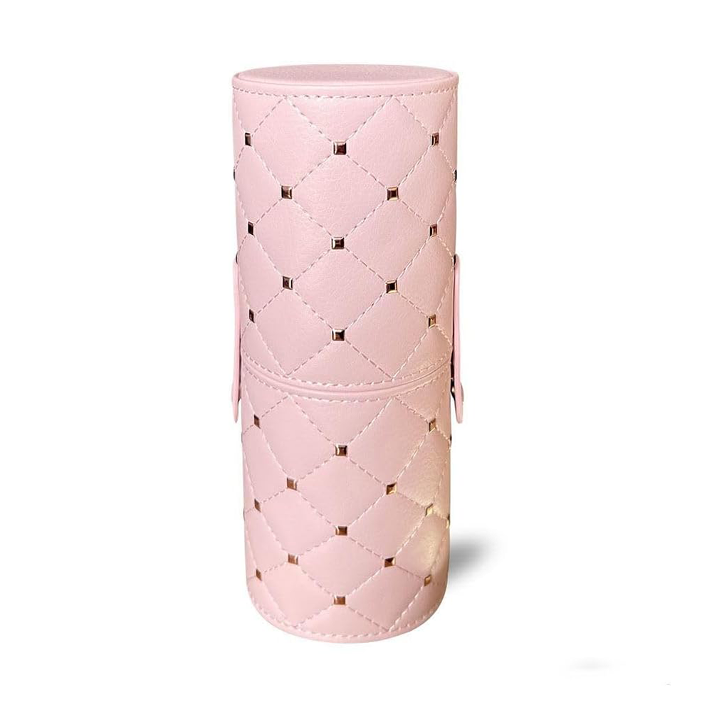 Pennelli Make Up Viso e Occhi 10 Pezzi con Custodia Rigida