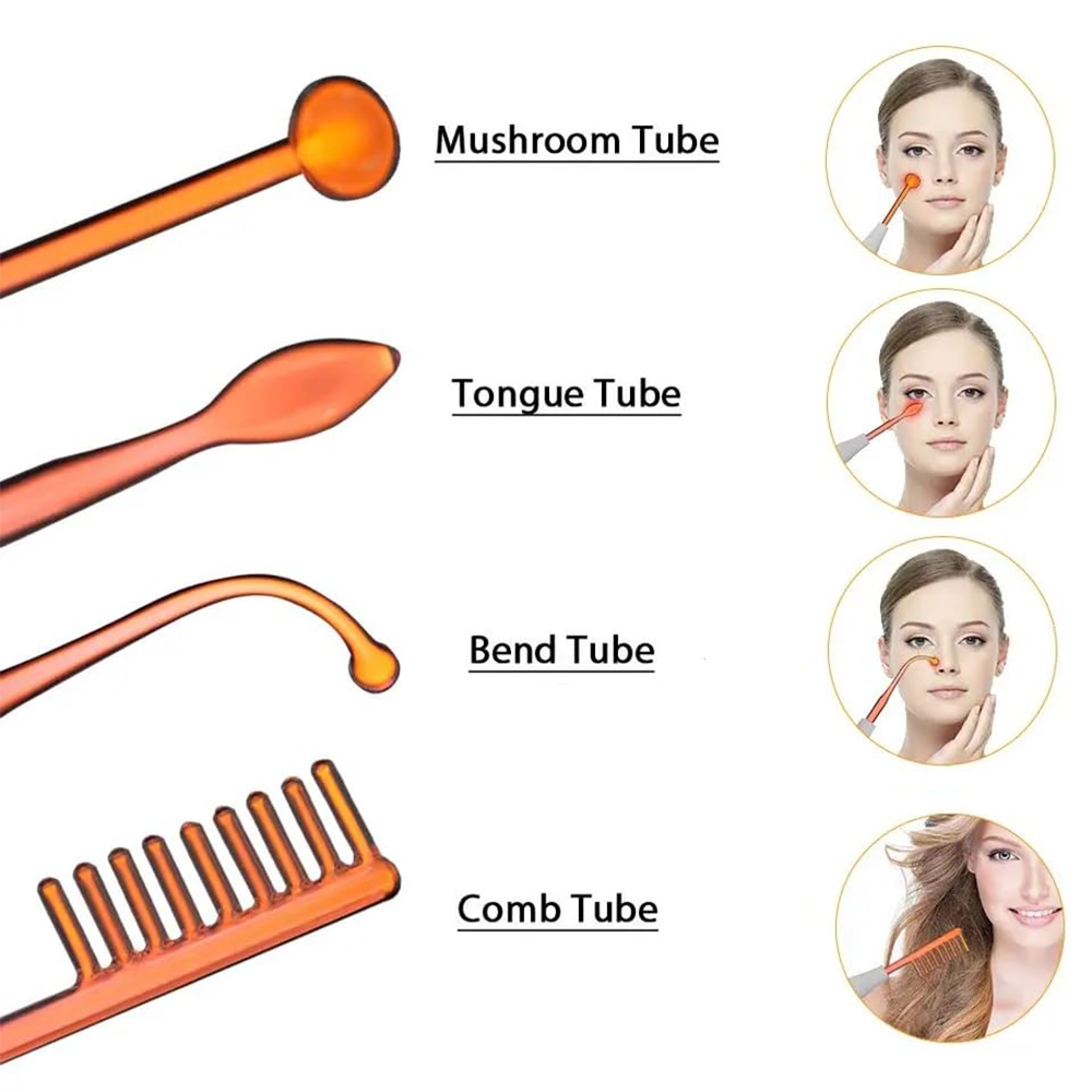 Macchina Portatile ad Alta Frequenza Multifunzione per Viso e Capelli