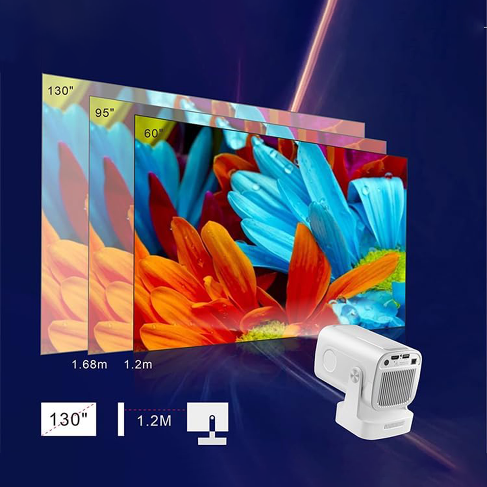 Proiettore Home Cinema Portatile con WiFi e Bluetooth