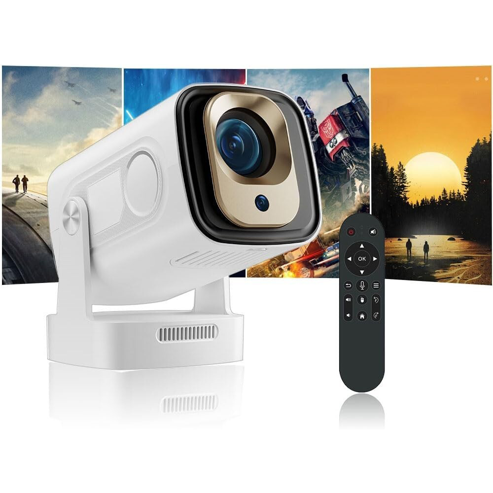 Proiettore Home Cinema Portatile con WiFi e Bluetooth