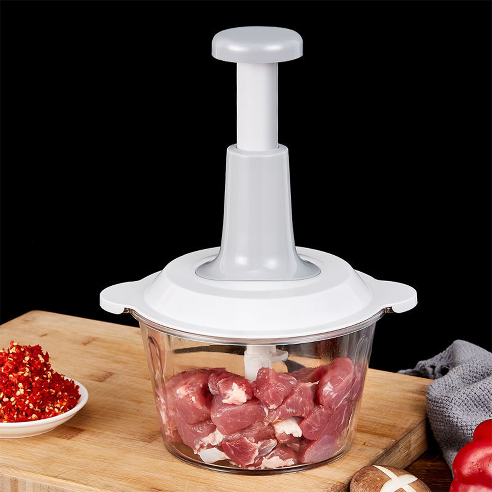 Tritatutto Chopper a Pressione con Lame in Acciaio