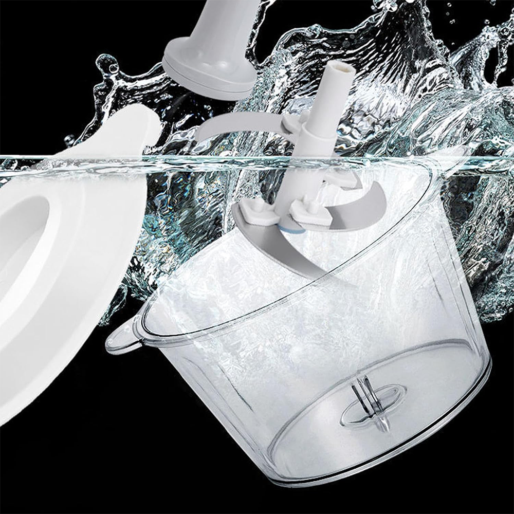 Tritatutto Chopper a Pressione con Lame in Acciaio