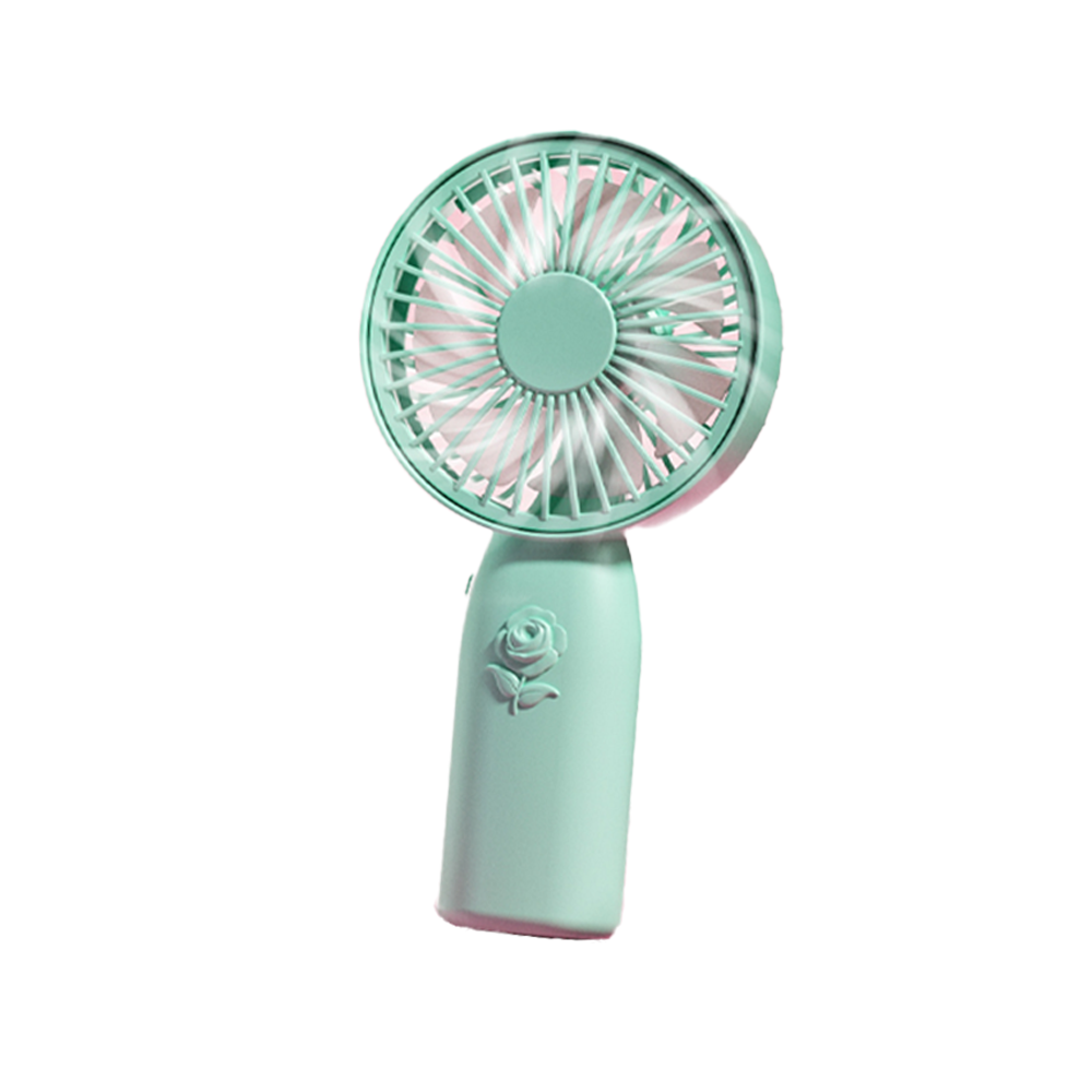 Mini Ventilatore Portatile USB Ricaricabile Rose