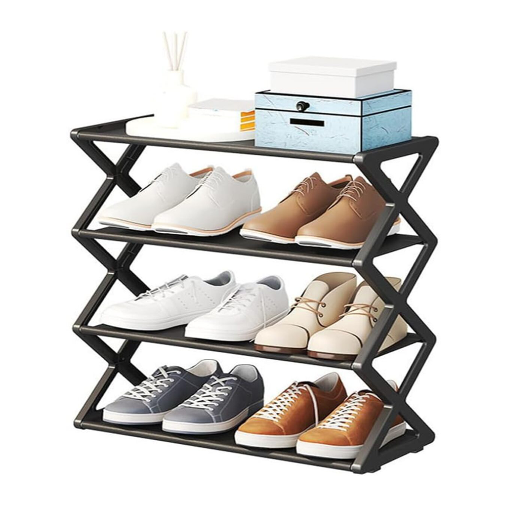 Scarpiera Verticale Multi Ripiani Tessuto