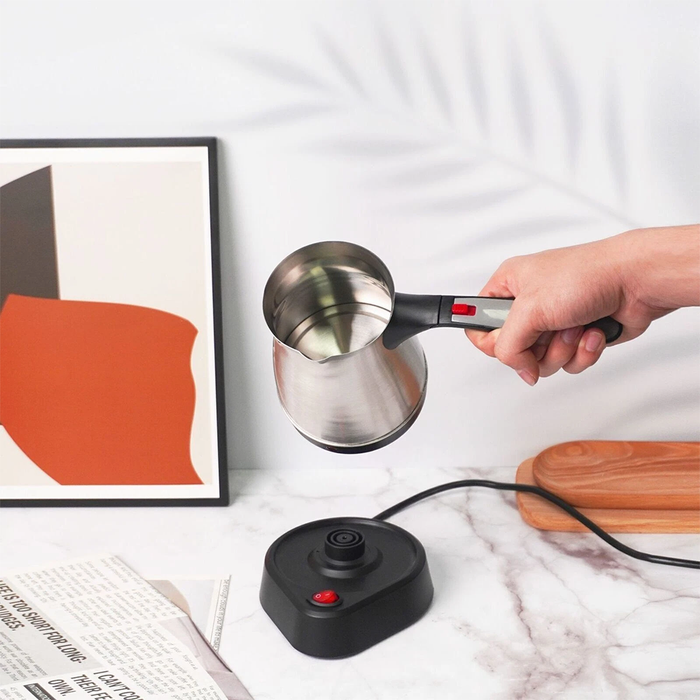 Scaldalatte Elettrico 600W – Riscalda Latte, Caffè, Cioccolata in Pochi Minuti