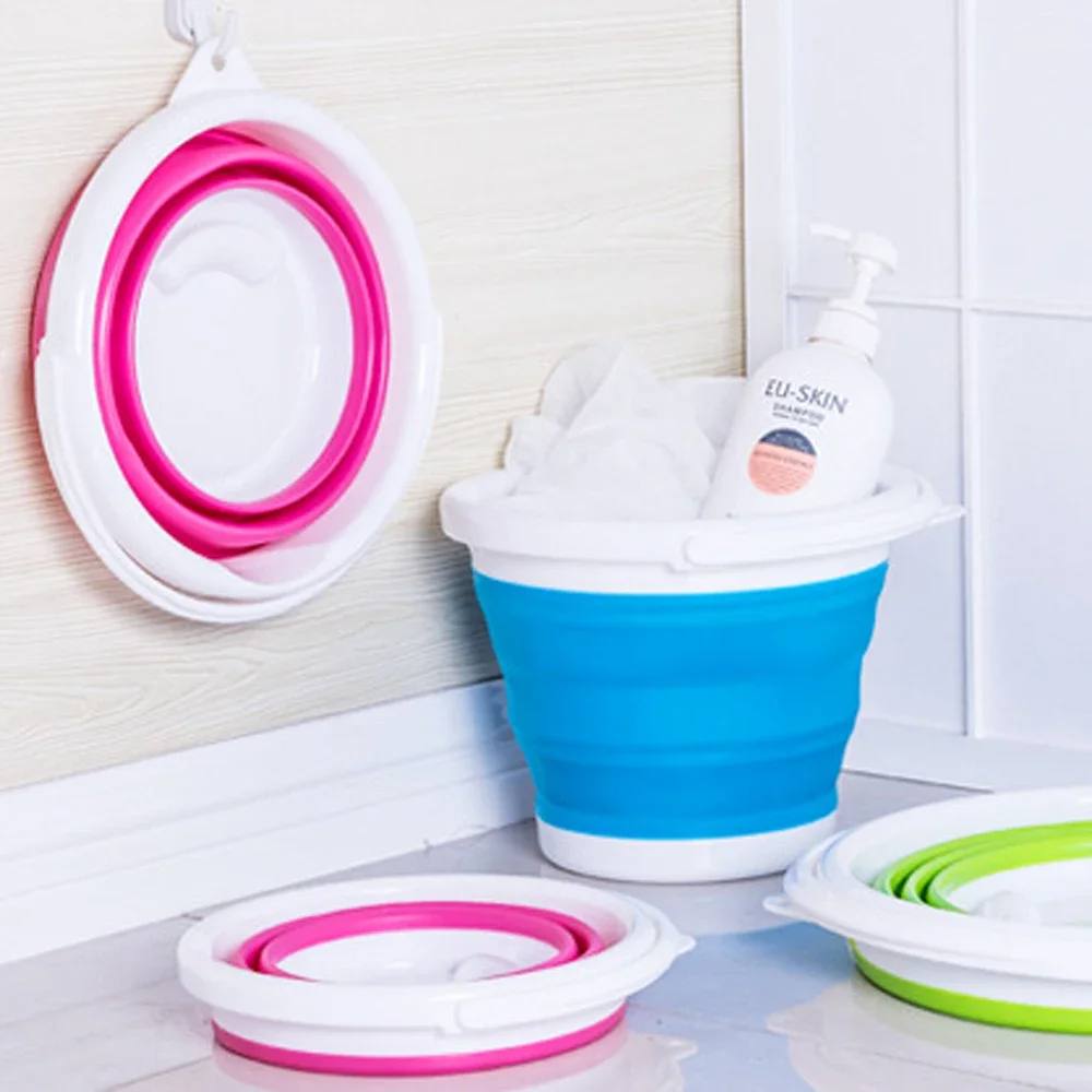 Secchio in Silicone Pieghevole